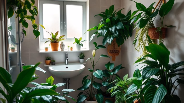 Plantas no Banheiro: 8 Espécies que Amam Umidade