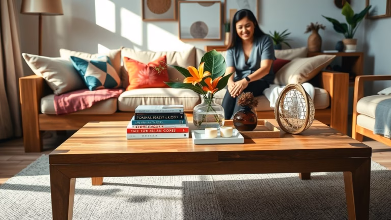 Mesa de Centro: 10 Dicas de Como Decorar a Sua com Estilo