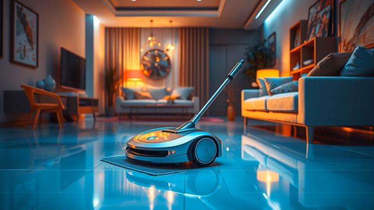 Automação da Limpeza Doméstica Barata Robôs e Gadgets