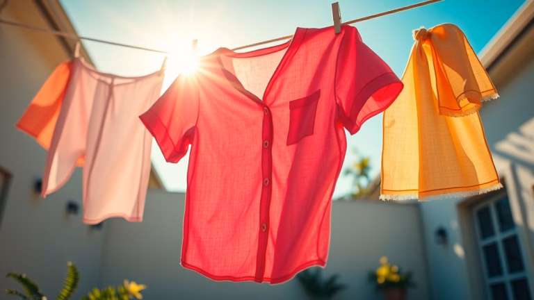 O Segredo Para Um Varal de Roupas Sempre Cheiroso