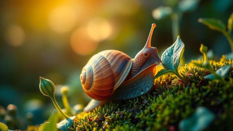 Lesmas e Caracóis no Jardim Como Combater