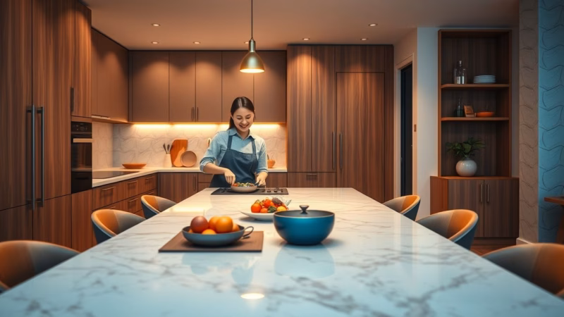 Cozinha Planejada com Mesa: 8 Projetos Integrados