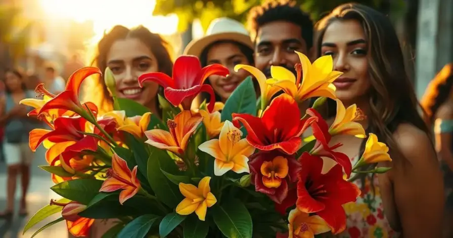 flores para o verão