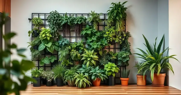 jardim vertical na cozinha