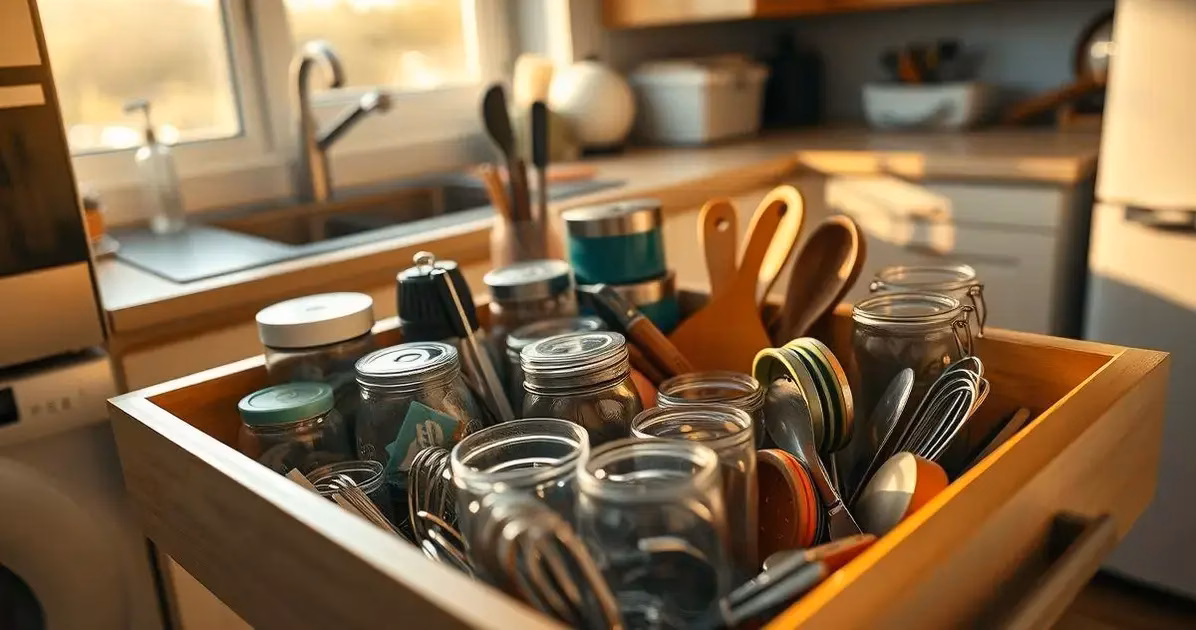 organizador de gaveta de cozinha