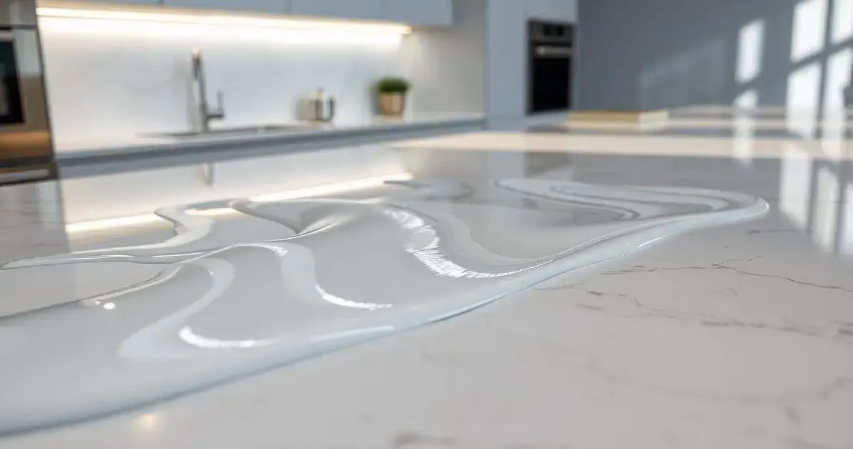 reforma de cozinha com porcelanato líquido