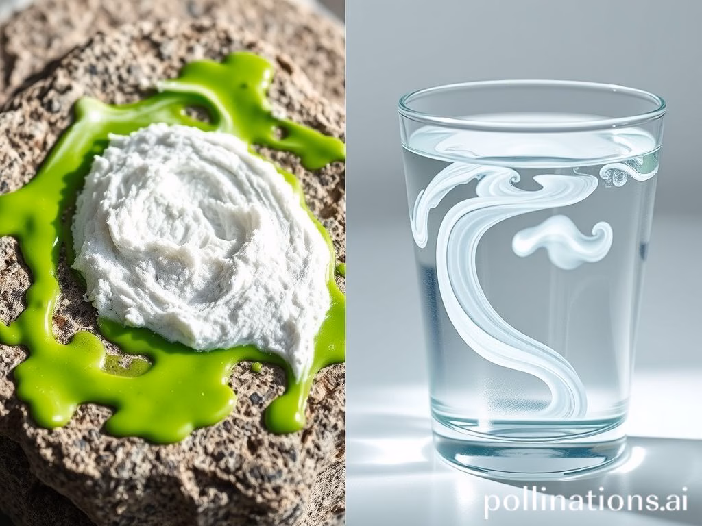 Comparação entre a aplicação de bicarbonato de sódio e vinagre branco na limpeza de limo.