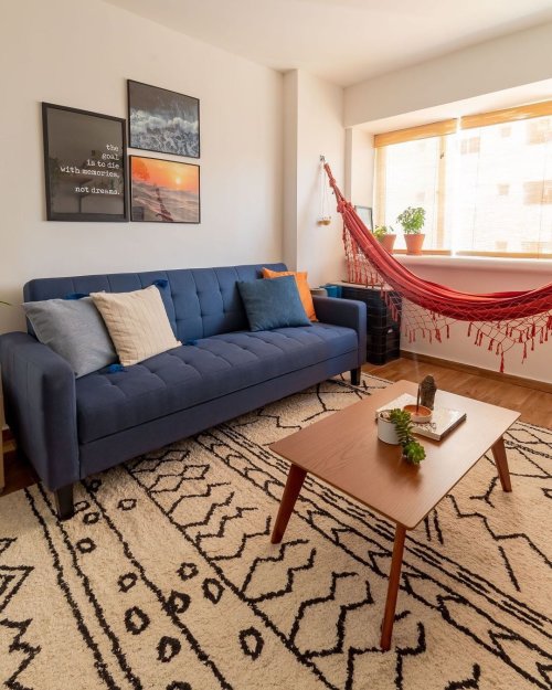 Decorar a sua Sala com Rede de Descanso