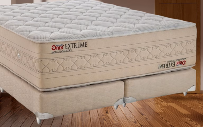 Colchão exclusivo da Ônix é como ter duas camas no quarto