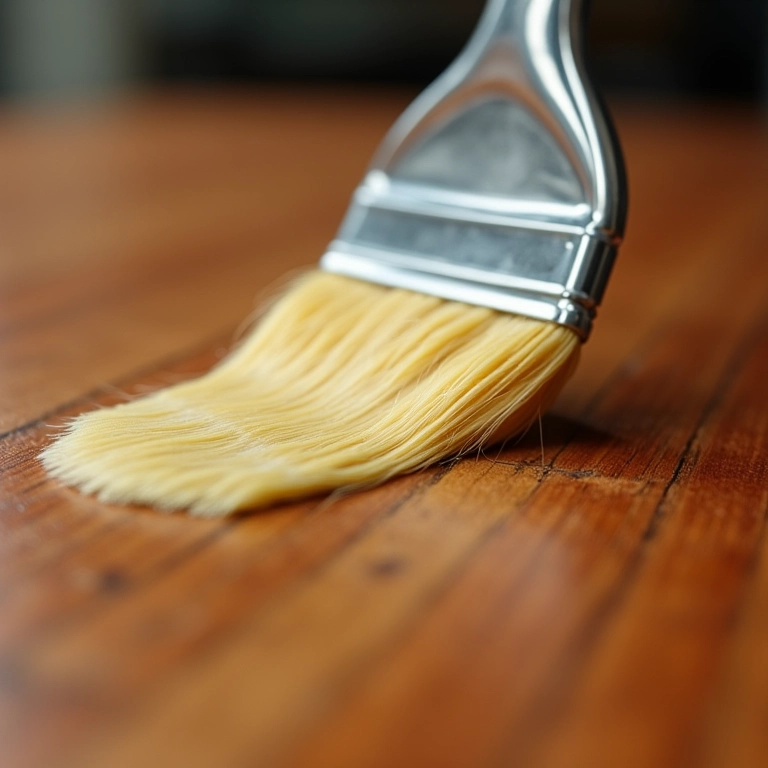 Aplicação de Cera para Madeira Incolor, Poliflor.