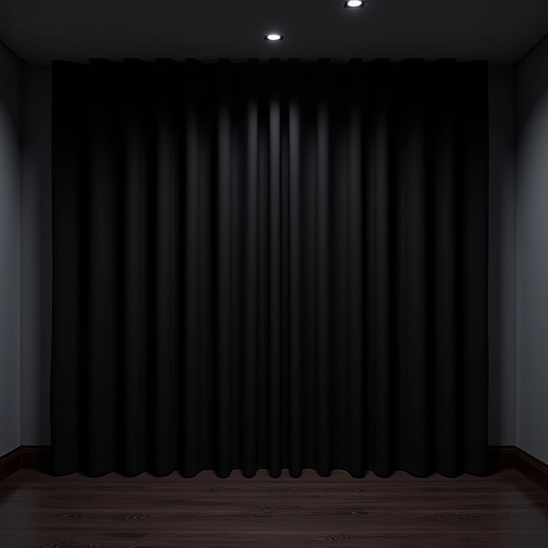 Cortinas blackout para um cinema impecável em casa.