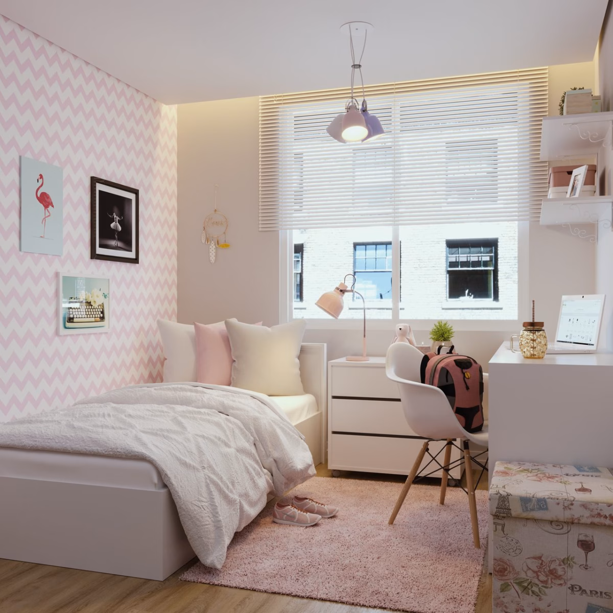 decoracao-de-quarto-de-solteiro-feminino