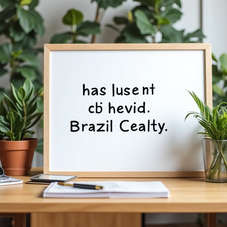 Deixe mensagens inspiradoras na sua mesa de escritório com lousa, motivando o seu dia.