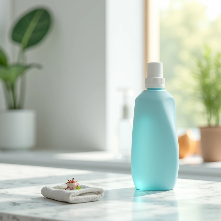 Detergente YVY, um produto de limpeza natural na área de serviço.