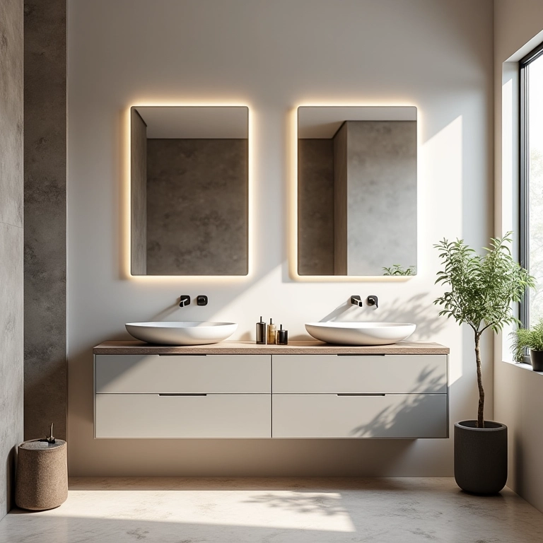 Diversos modelos de armários com espelho para banheiro com estilos variados e design brasileiro.