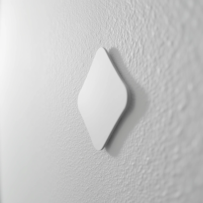 Durabilidade da moldura de EVA autocolante na parede.