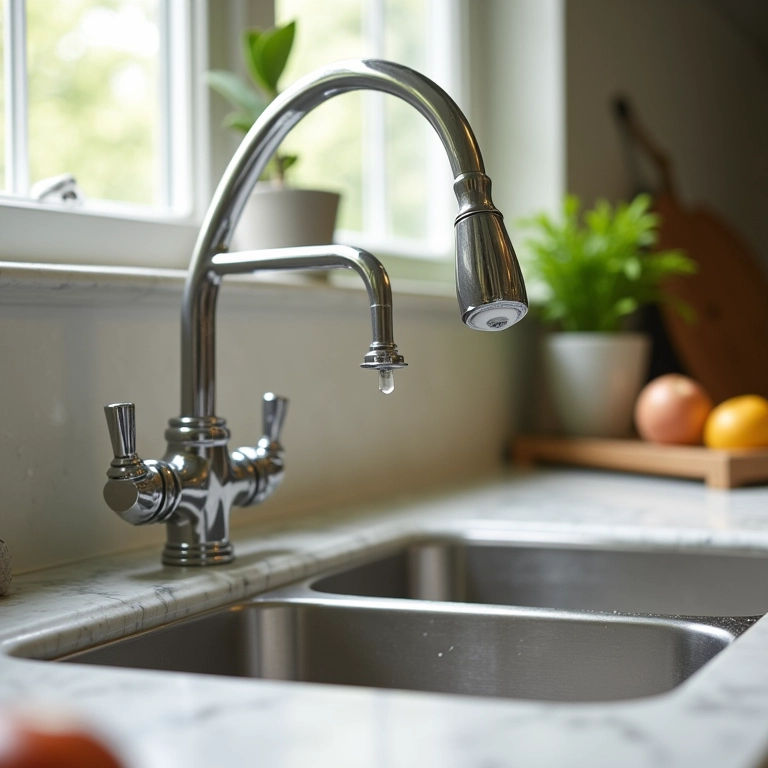 Evitando sujeira na torneira