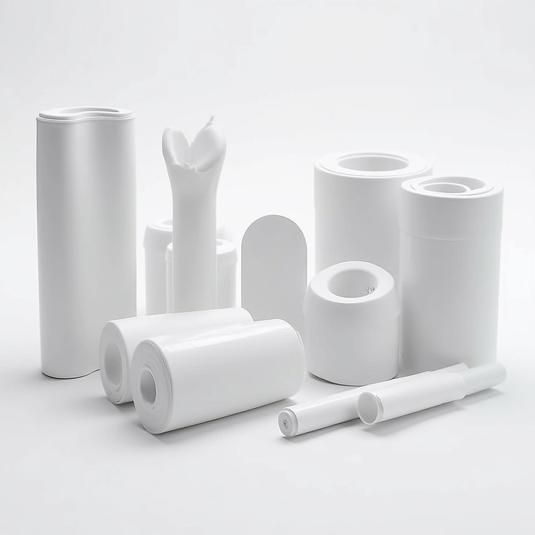 Exposição de diferentes designs de molduras de EVA autocolantes.