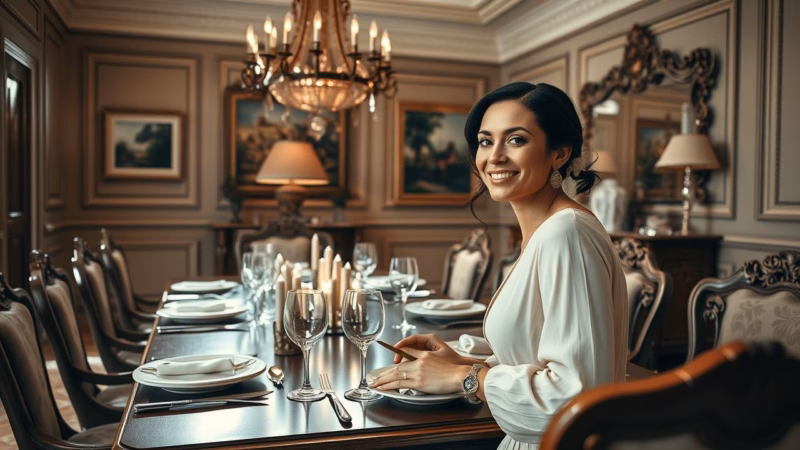 Como Ter uma Sala de Jantar com Estilo Clássico Sofisticado