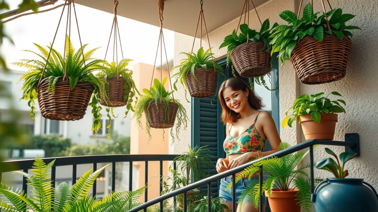 Jardim Suspenso Ideias: Transforme Seu Espaço com Verde e Estilo