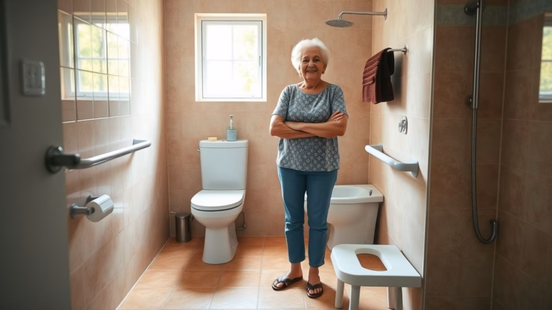 Banheiro Adaptado para Idosos: Segurança e Autonomia em 7 Itens Essenciais
