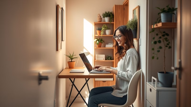 Home Office Em Apartamento Pequeno: 8 Ideias Para Aproveitar