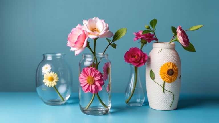 Ideias de vasos criativos que você pode fazer em casa