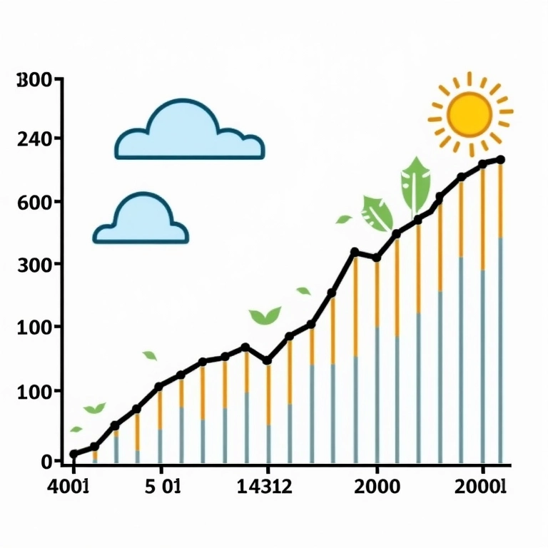 Gráficos mostrando o retorno do investimento em sistema de aquecimento solar no Brasil.