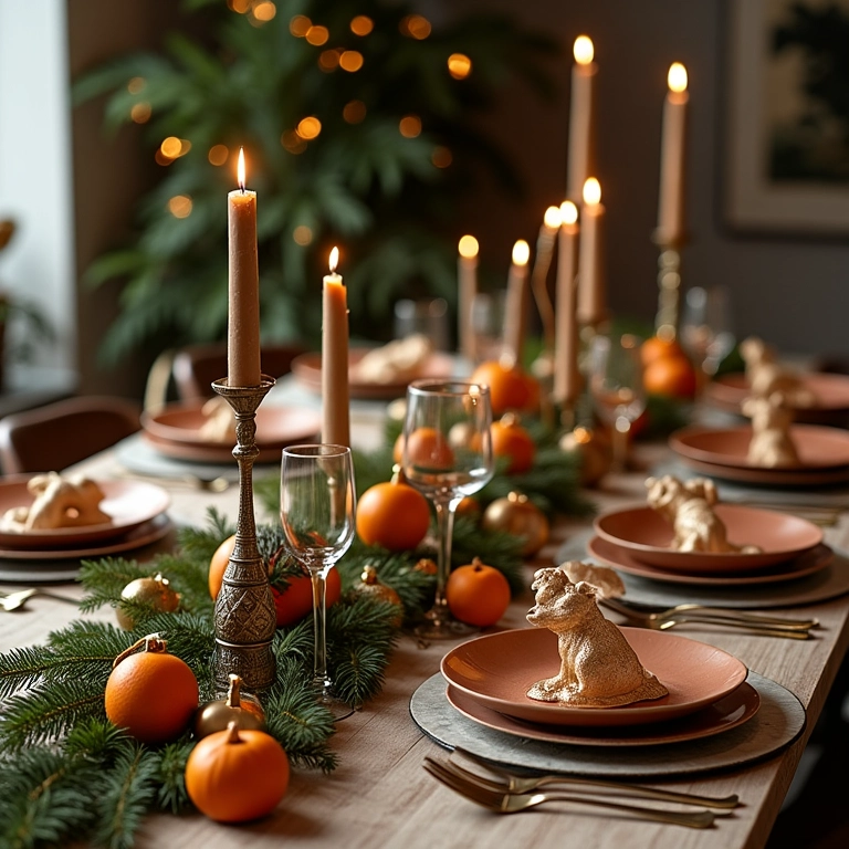 Guia prático para montar uma mesa de Natal perfeita.