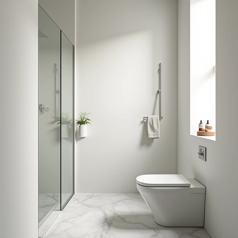 Lavabo minimalista: menos é mais na decoração.