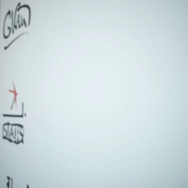 Lembretes e prazos importantes escritos em mesa de escritório com lousa.