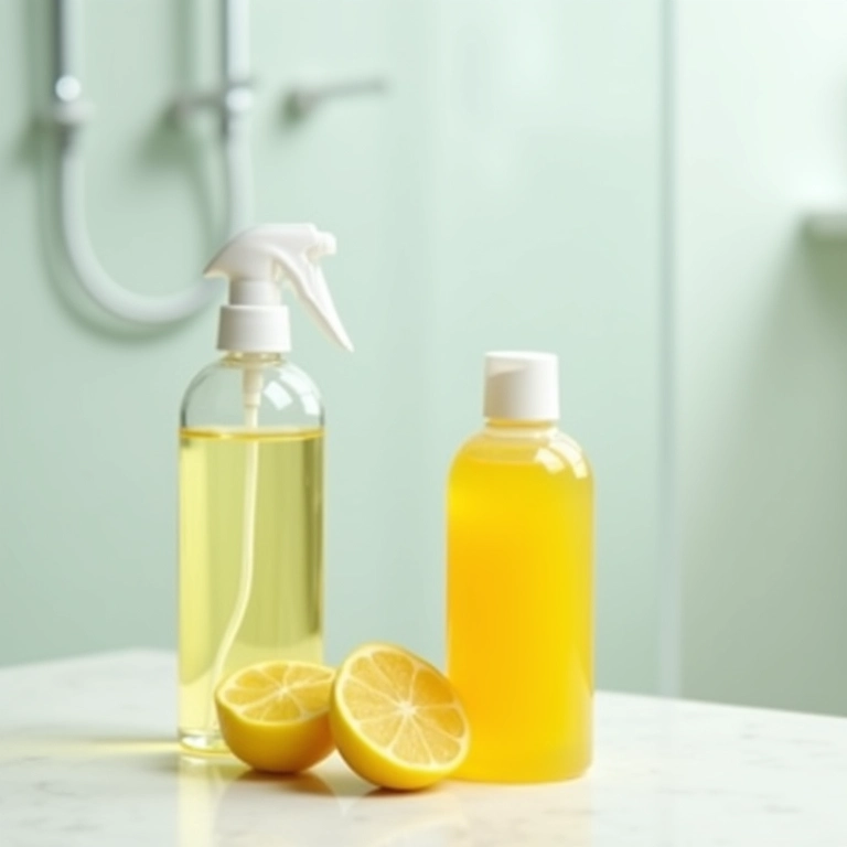 Limão para desengordurar e desinfetar o box.