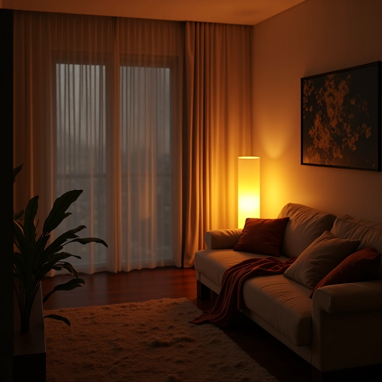 Luzes piscando ou fracas em um apartamento brasileiro.