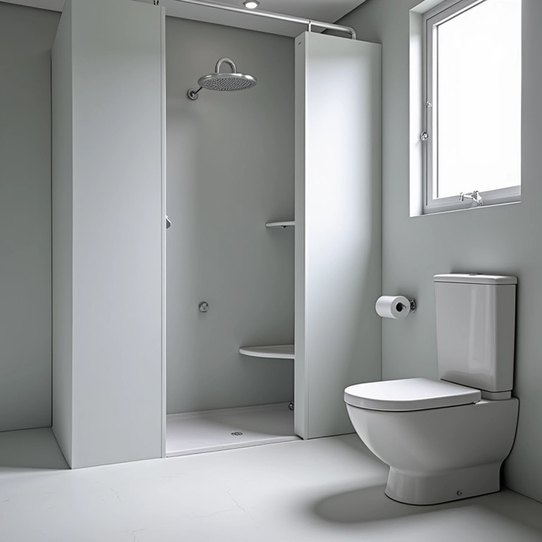 Melhor tom de cinza para banheiro pequeno.