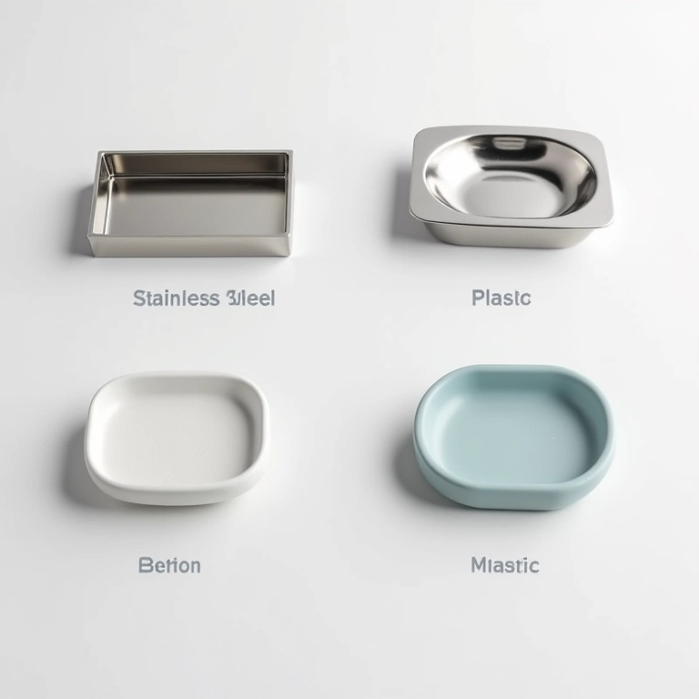 Melhores materiais para saboneteira de box.