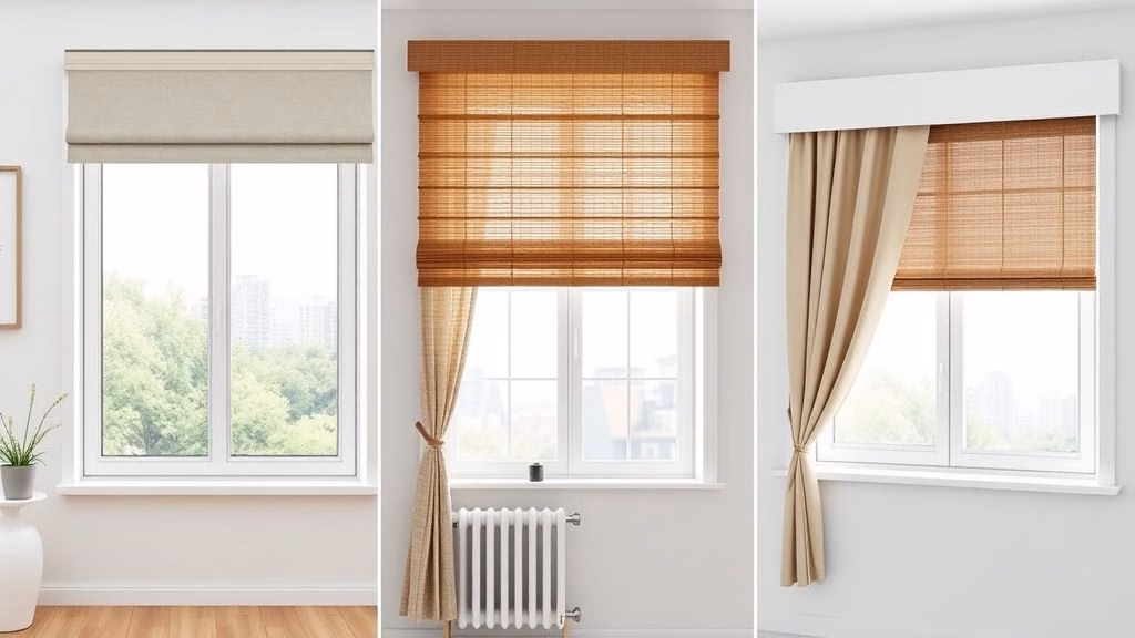 Tipos de cortinas para sala: cortina de tecido, persiana, romana e painel. Qual o melhor modelo de cortina para sua sala?