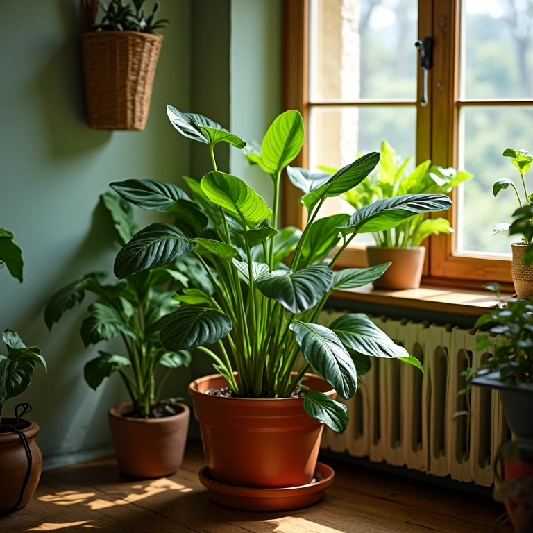 Pacová, elegância tropical à sombra, em ambiente Farm Rio.