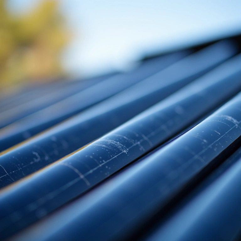 Painéis solares duráveis de aquecimento de água com longa vida útil.