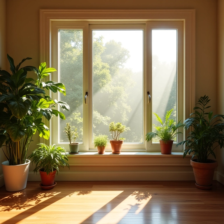 Quarto bem ventilado com janelas abertas para evitar o retorno do mofo.
