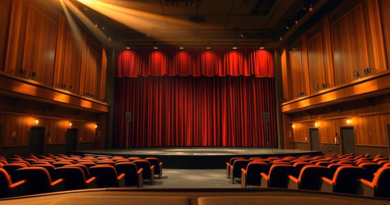 Reforma de Teatro: Palco Acústica e Acessibilidade