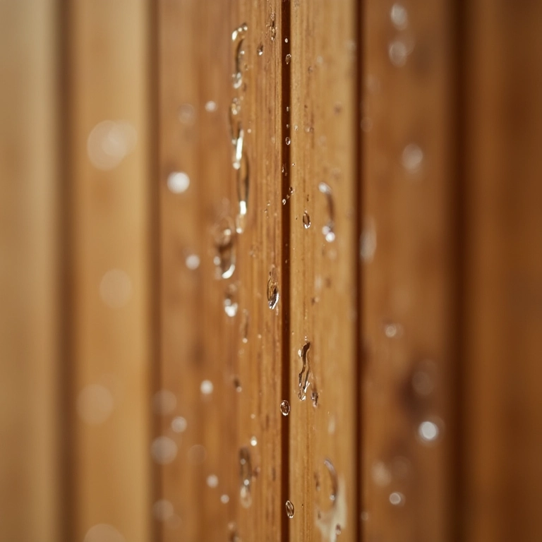 Resistência à umidade do bambu em banheiro