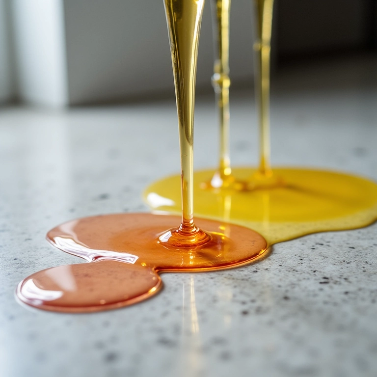 Resistência do piso Korodur a produtos químicos.
