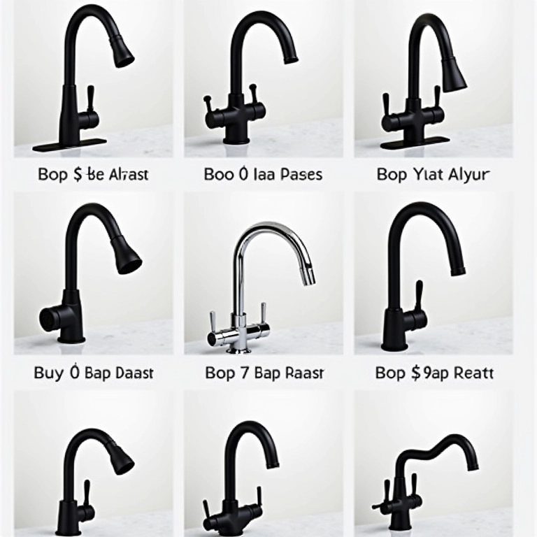 Torneiras de diferentes preços para todos os orçamentos.