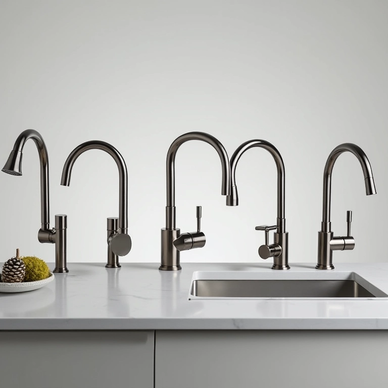 Torneiras de marcas confiáveis e recomendadas.