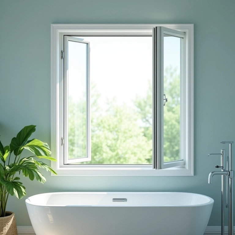 Ventilação adequada para evitar mofo no box.