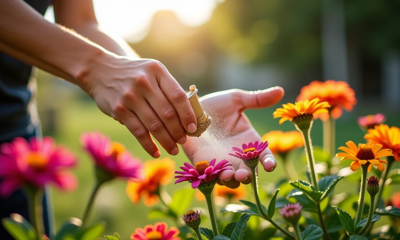 Adubação para melhor florescimento.