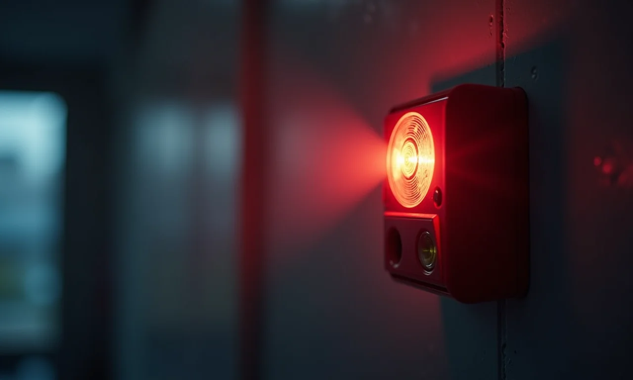 Alarme disparando sozinho.