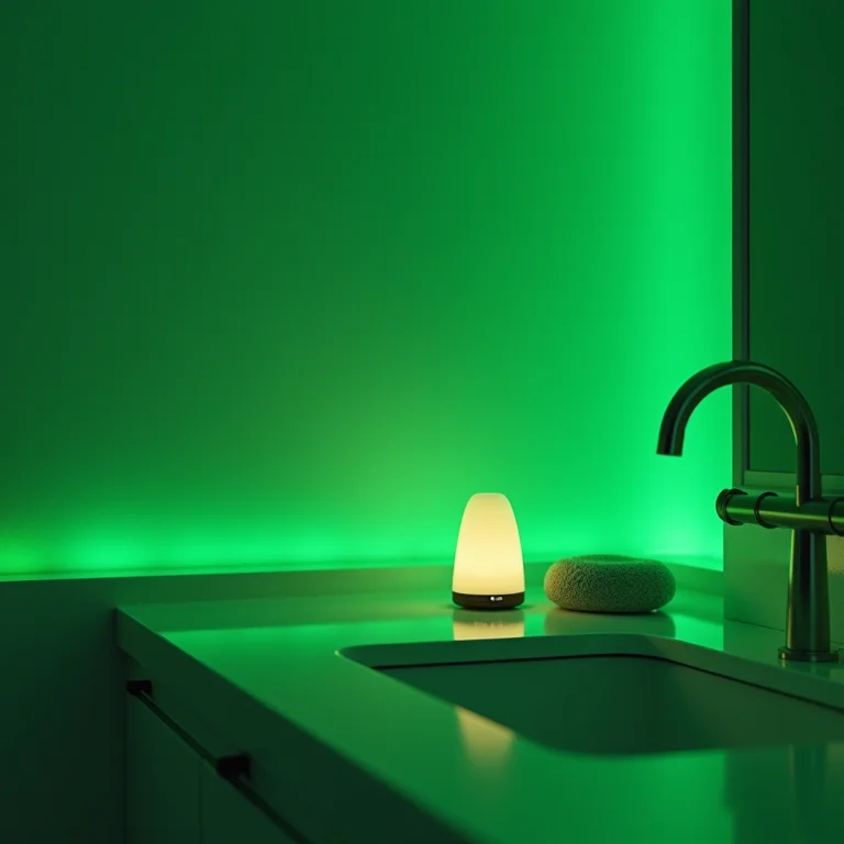 Alívio do estresse e ansiedade com cromoterapia verde.