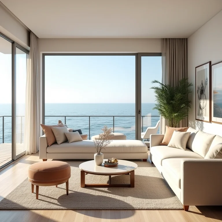 Apartamento de praia sem personalidade