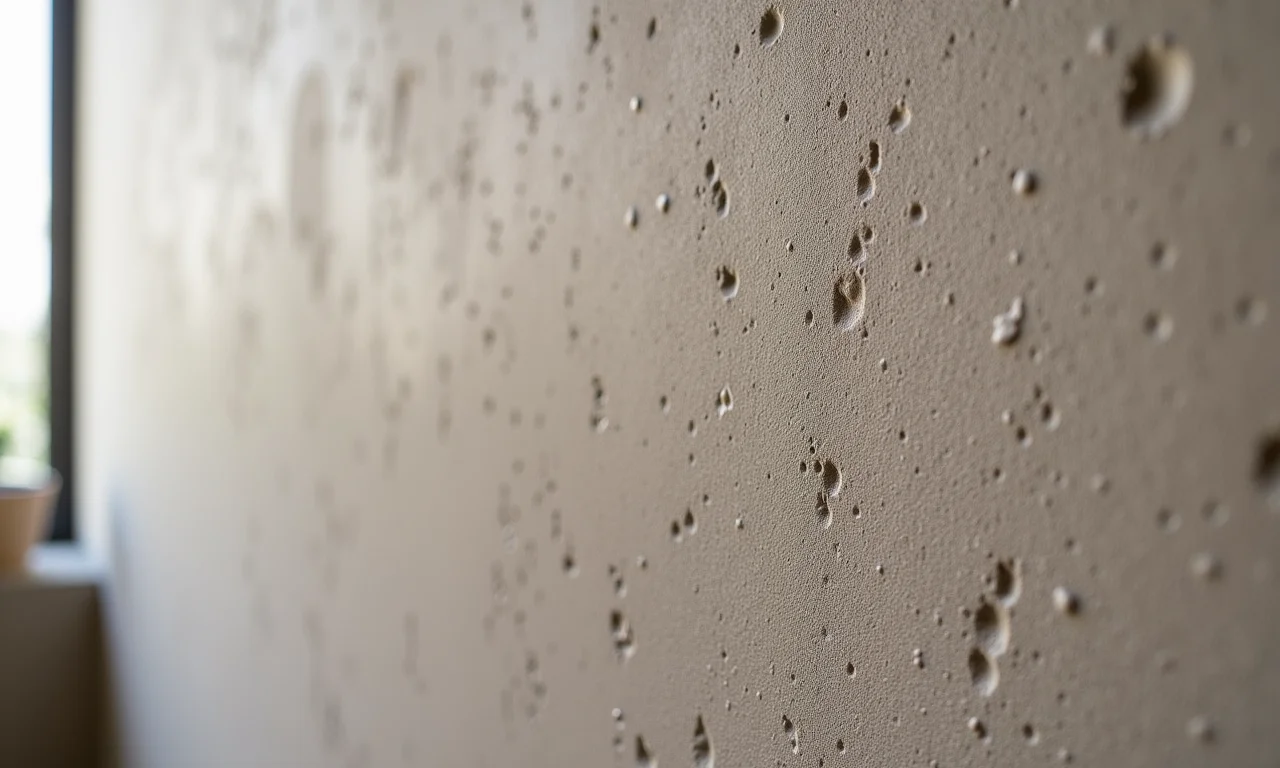 Argamassa para cimento queimado Quartzolit sendo aplicada.